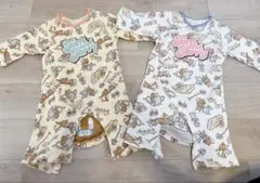 【値下げ】トムとジェリー ロンパース 60-70cm 2点セット