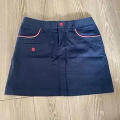 アディダス　スカート　ネイビー