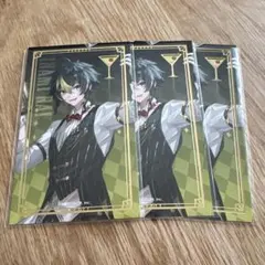 お値下げ中 にじさんじ アニメイトカフェ カクテルカード 伊波ライ 3枚セット