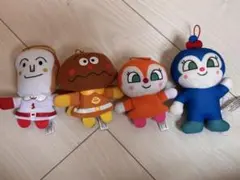 アンパンマン マスコット ぬいぐるみ 4点セット
