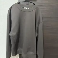 UNIQLO U エアリズムコットンスウェットシャツ　ブラウン　Mサイズ