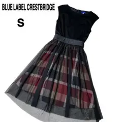 BLUELABELCRESTBRIDGEクレストブリッジワンピースSサイズ