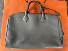 値下げ＊HERMES ヴィクトリアⅡ 12H エトゥープ　⬜︎Q刻印ビジネスバッグのサムネイル