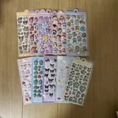 シール　10枚セット　サンリオ　しんちゃん