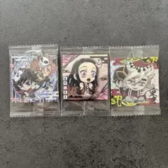 鬼滅の刃 キャラクターシール 3枚セット