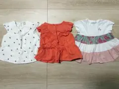 プティマイン　ブリーズ　スラップスリップ　トップス3点セット 100cm