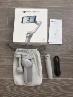 DJI OM 5 スマホジンバル スタビライザー ホワイト 箱付き - メルカリ