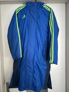 adidas ベンチコート 青 サイズ150