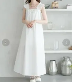 Ambre Neige 新品訳ありバックリボンフレアワンピース