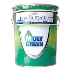MOLY GREEN white &DCM 10W-30 SL/CF 4L 4缶 - メルカリ
