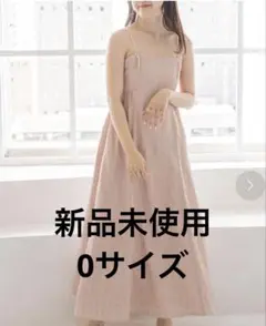 RANDA フラワーキャミワンピース　ピンク　0サイズのサムネイル
