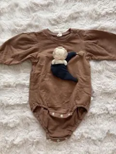 バースデー　Birthday cottoli ベビーロンパース　70