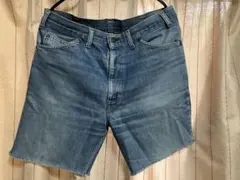 vintage 70s Levi's ビッグEカットオフ デニムショーツ ヒゲ vintage 70s Levi's ビッグEカットオフ デニムショーツ ヒゲ - メルカリ