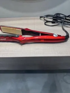 radiant ストレートヘアアイロン 本体 レッド　【中古】のサムネイル