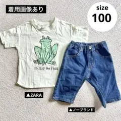 こども服 まとめ売り セット売り 半袖 Tシャツ ずぼん ZARA 100
