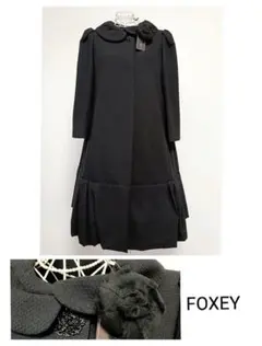 ★美品★FOXEY/フォクシーブティック コート ウールロングカーデ F 2025年最新】FOXEY BOUTIQUE レディース ロングコートの人気アイテム