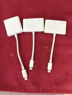 lightning アダプタ USB接続