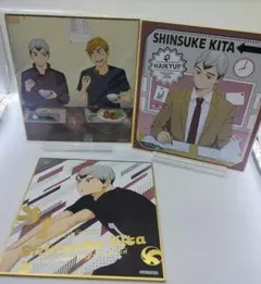 ハイキュー!! 稲荷崎高校 色紙コレクション 3枚セット 北信介