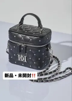 ダーリッチ キルティングビジュースクエアミニバッグ