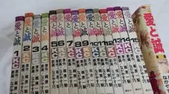 値下げ中！愛と誠 1-15巻セット 梶原一騎 ながやす巧 講談社