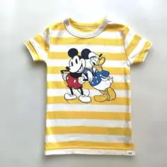 超美品 gap ボーダー Tシャツ 95cm 半袖 ディズニー