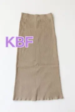 【KBF】リブタイトスカート