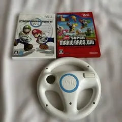 マリオカートWii & NewスーパーマリオブラザーズWii セット