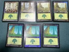 MTG MPS2007 森 基本土地 foil 未開封 8枚セット - メルカリ