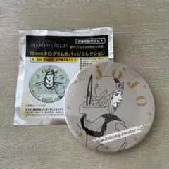 JOJO ジョニィジョースター　缶バッジ　ホログラム缶バッジ　ジョジョワールド
