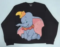 ZARA【ザラ✕ディズニー　ダンボ スウェット ブラック】アメリカサイズＳ