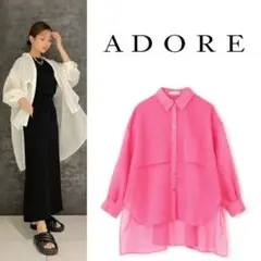 完売品 2024SS ADORE アドーア ソフトオーガンジーレイヤーブラウスのサムネイル