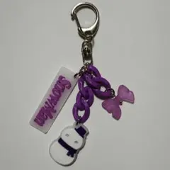 SnowMan 深澤辰哉 アクリル 雪だるま リボンキーホルダー