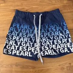 TEXBRIDハイゲージブロック ロゴグラデーション ショートパンツ