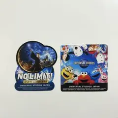 USJステッカー ハリーポッター ミニオン スヌーピー エルモ NO LIMITのサムネイル