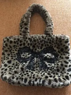 ローリーズファーム　ヒョウ柄トートバッグ