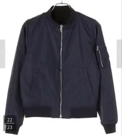 新品　アース　リバーシブル　レースブルゾン　MA-1