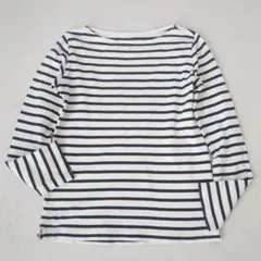 無印良品◇ボートネックトップス ベーシック ノームコア フレンチ マリン M