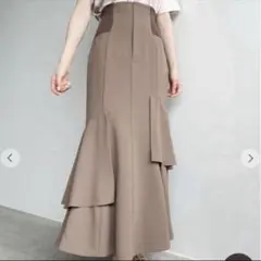 ココディール coco deal ニットコルセットアシメティアードスカート