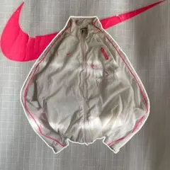 K*様 00s Nike ナイロンジャケット y2k テック系 短丈 ピンク M