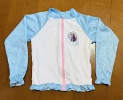 アナとエルサ ラッシュガード 水色　水着 子ども　キッズ