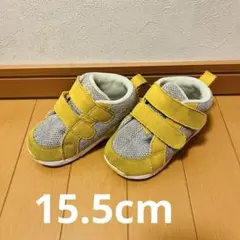 キッズシューズ イエロー asics スクスク