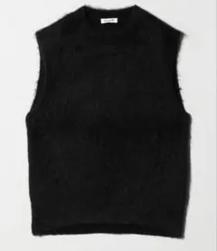 最終値下げ＜MARW UNITED ARROWS＞シャギーニットベスト ブラック