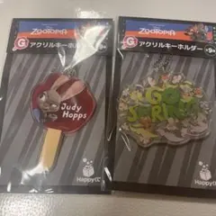 Zootopia アクリルキーホルダーセット