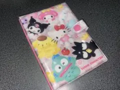 サンリオキャラクターズ　シール帳 ６つ穴　 バインダー式