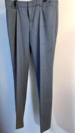 パンツ　ストライプ　スラックス