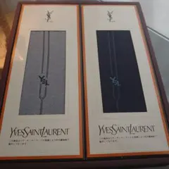 YSL グレー・ネイビー ソックス 2足セット サイズ25のサムネイル