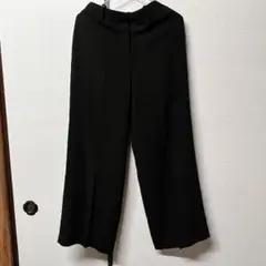 Theory ワイドトラウザー サイズ4 ブラック