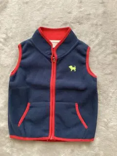 Plus Nao ジップアップベスト 90cm〜100cm