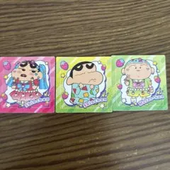 クレヨンしんちゃん　チョコビ　シール　しんちゃん&まさおくんセット