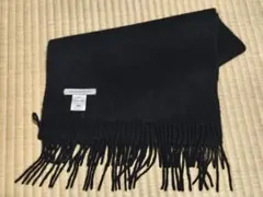 UNIQLO カシミヤ100％マフラー ブラック